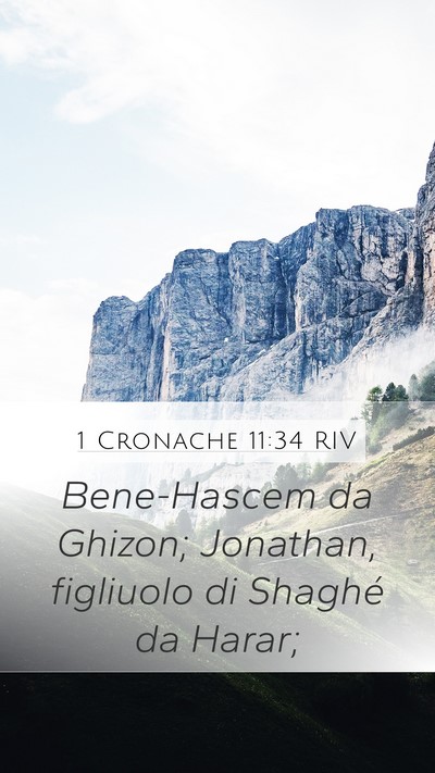 1 Cronache 11:34 RIV Bible Verse Image