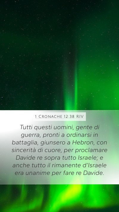 1 Cronache 12:38 RIV Bible Verse Image