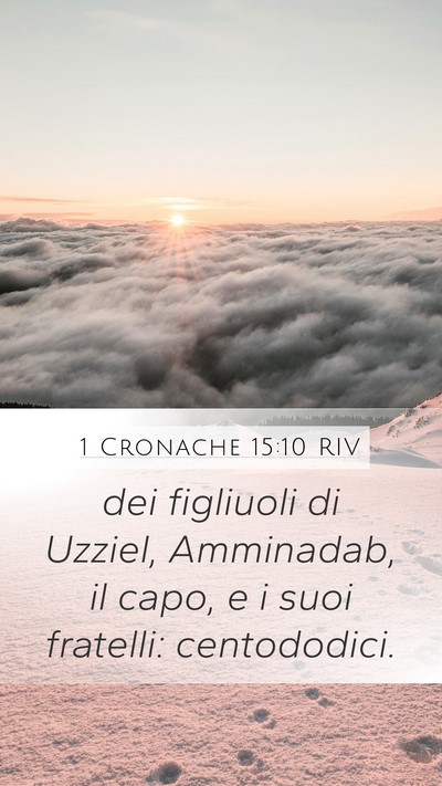 1 Cronache 15:10 RIV Bible Verse Image