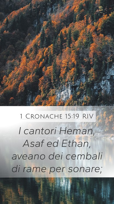 1 Cronache 15:19 RIV Bible Verse Image