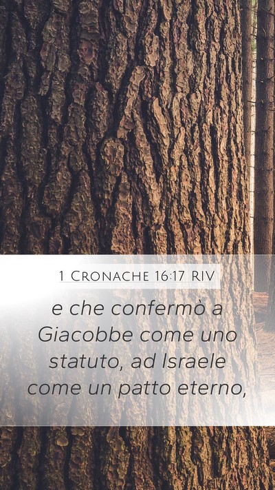1 Cronache 16:17 RIV Bible Verse Image