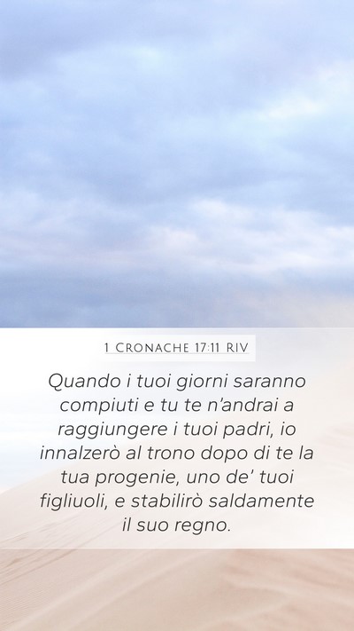 1 Cronache 17:11 RIV Bible Verse Image