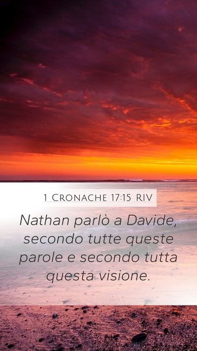 1 Cronache 17:15 RIV Bible Verse Image