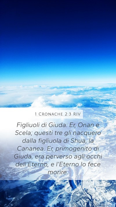 1 Cronache 2:3 RIV Bible Verse Image