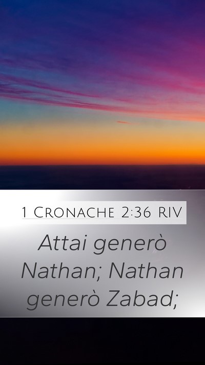 1 Cronache 2:36 RIV Bible Verse Image