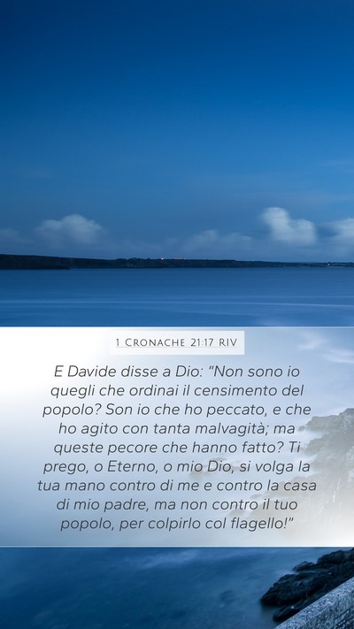 1 Cronache 21:17 RIV Bible Verse Image