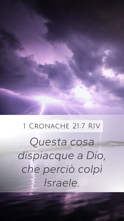 1 Cronache 21:7 RIV Bible Verse Image