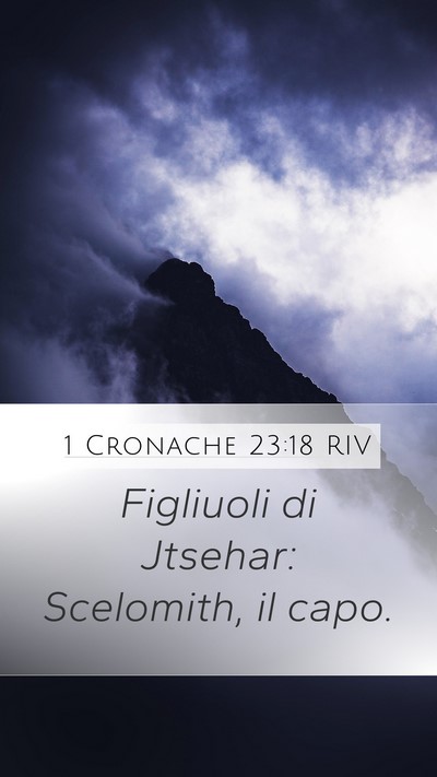 1 Cronache 23:18 RIV Bible Verse Image