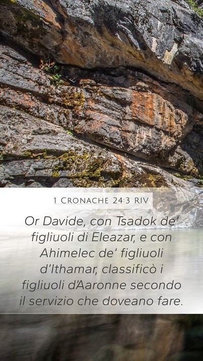 1 Cronache 24:3 RIV Bible Verse Image