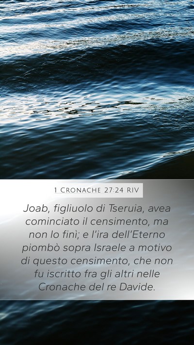 1 Cronache 27:24 RIV Bible Verse Image