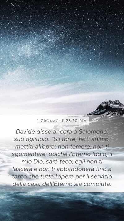1 Cronache 28:20 RIV Bible Verse Image