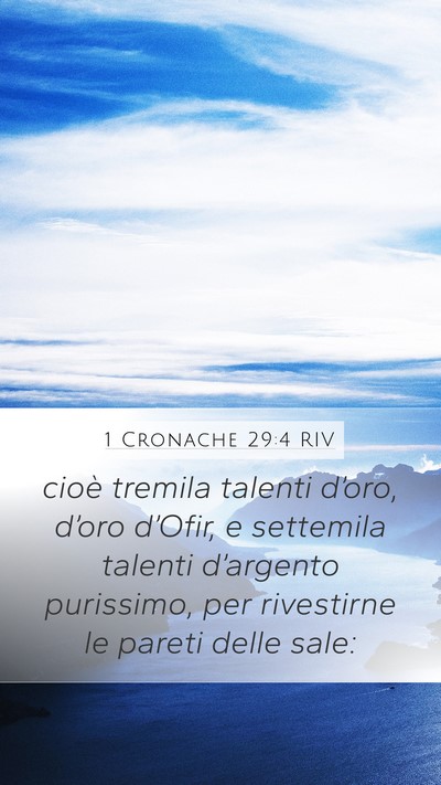 1 Cronache 29:4 RIV Bible Verse Image
