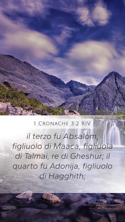 1 Cronache 3:2 RIV Bible Verse Image