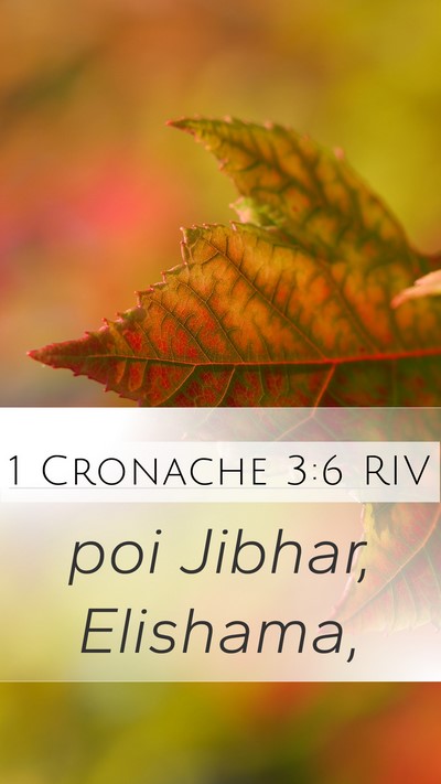 1 Cronache 3:6 RIV Bible Verse Image