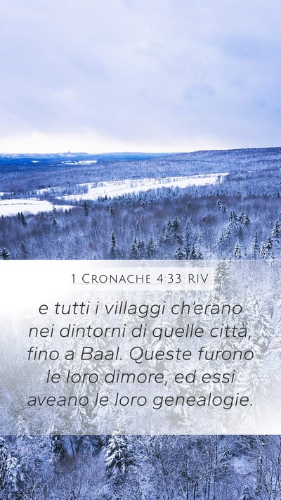 1 Cronache 4:33 RIV Bible Verse Image
