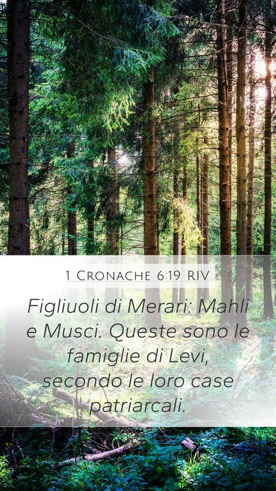 1 Cronache 6:19 RIV Bible Verse Image