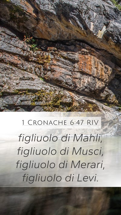 1 Cronache 6:47 RIV Bible Verse Image