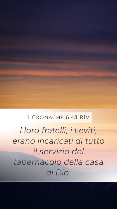 1 Cronache 6:48 RIV Bible Verse Image