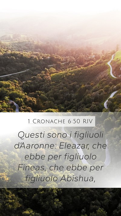 1 Cronache 6:50 RIV Bible Verse Image
