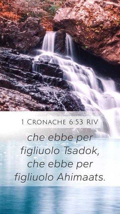 1 Cronache 6:53 RIV Bible Verse Image