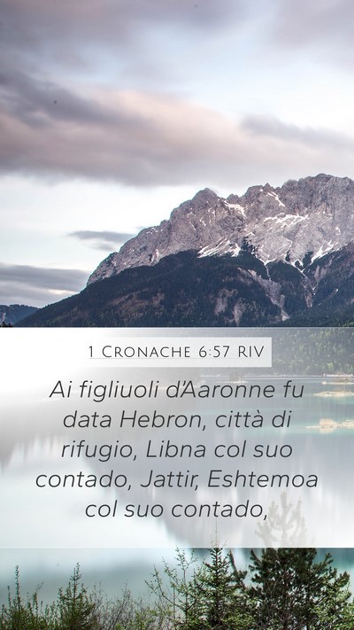 1 Cronache 6:57 RIV Bible Verse Image