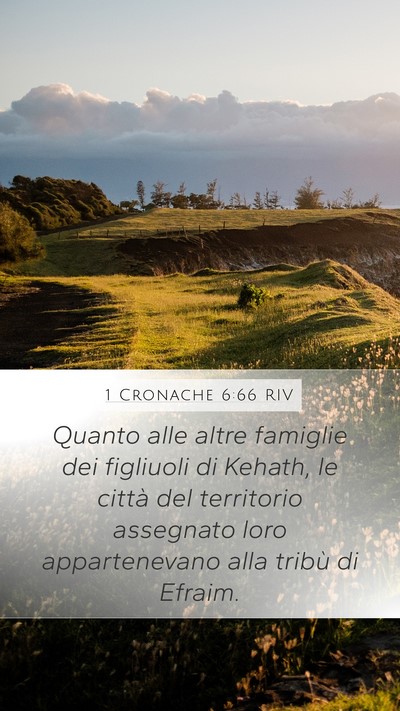 1 Cronache 6:66 RIV Bible Verse Image