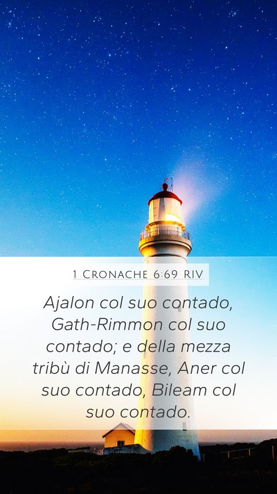 1 Cronache 6:69 RIV Bible Verse Image