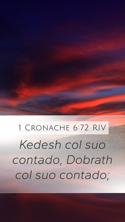 1 Cronache 6:72 RIV Bible Verse Image