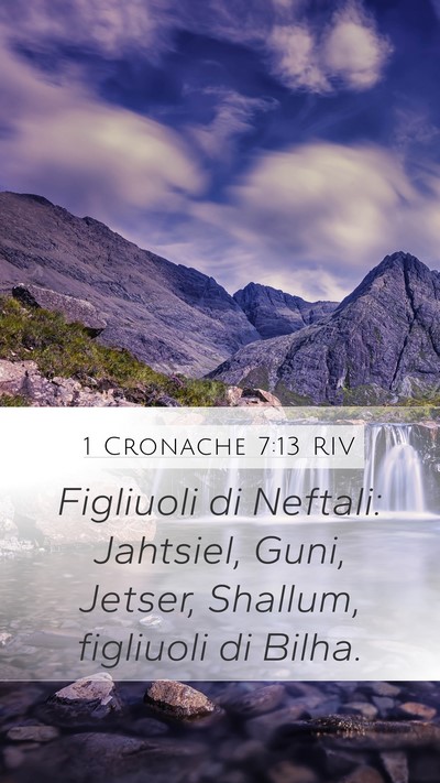 1 Cronache 7:13 RIV Bible Verse Image