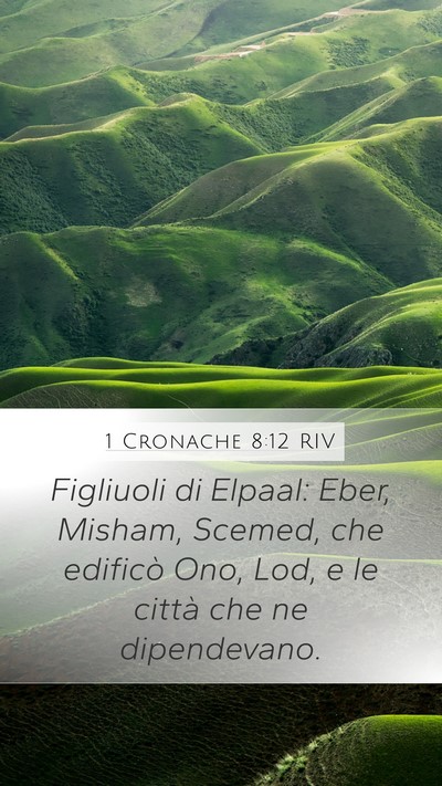 1 Cronache 8:12 RIV Bible Verse Image