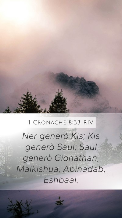 1 Cronache 8:33 RIV Bible Verse Image
