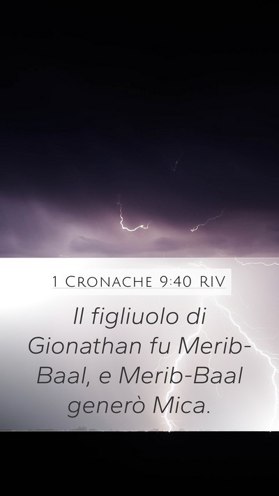 1 Cronache 9:40 RIV Bible Verse Image