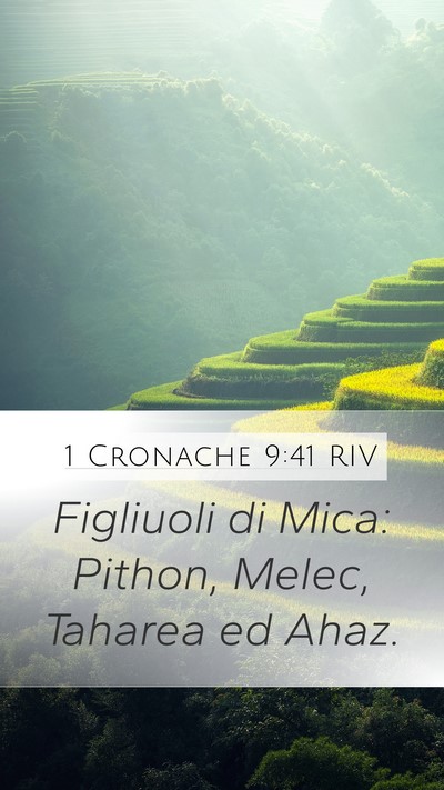 1 Cronache 9:41 RIV Bible Verse Image