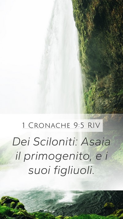 1 Cronache 9:5 RIV Bible Verse Image