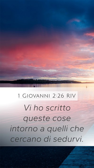 1 Giovanni 2:26 RIV Bible Verse Image