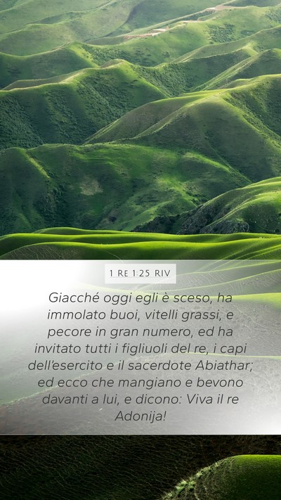 1 Re 1:25 RIV Bible Verse Image
