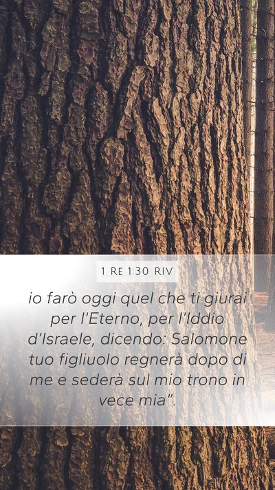 1 Re 1:30 RIV Bible Verse Image