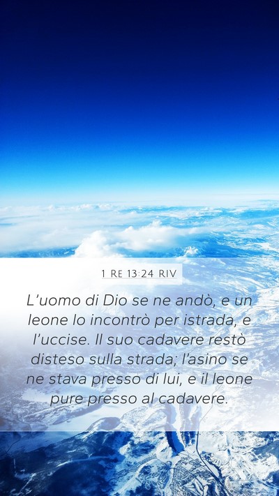 1 Re 13:24 RIV Bible Verse Image