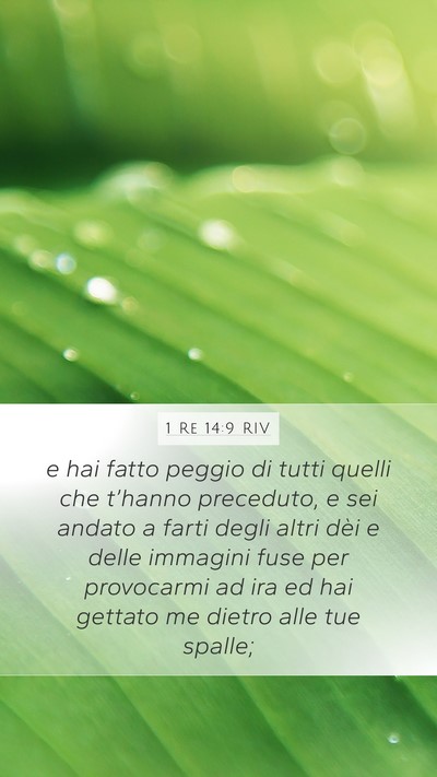 1 Re 14:9 RIV Bible Verse Image