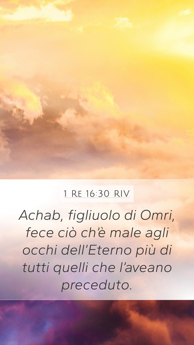 1 Re 16:30 RIV Bible Verse Image