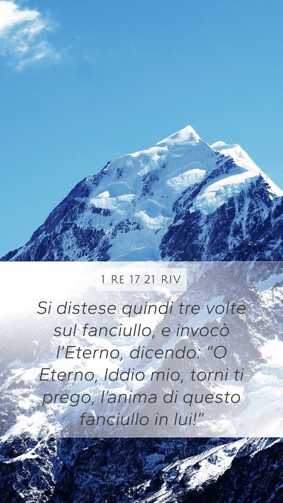 1 Re 17:21 RIV Bible Verse Image
