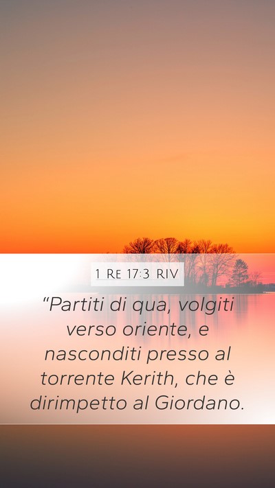 1 Re 17:3 RIV Bible Verse Image