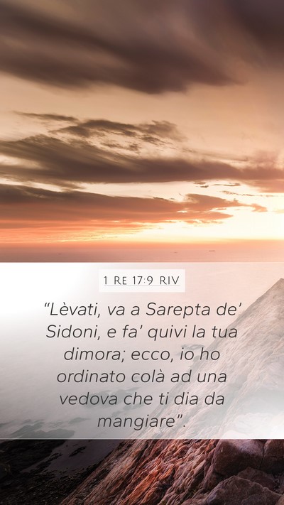1 Re 17:9 RIV Bible Verse Image