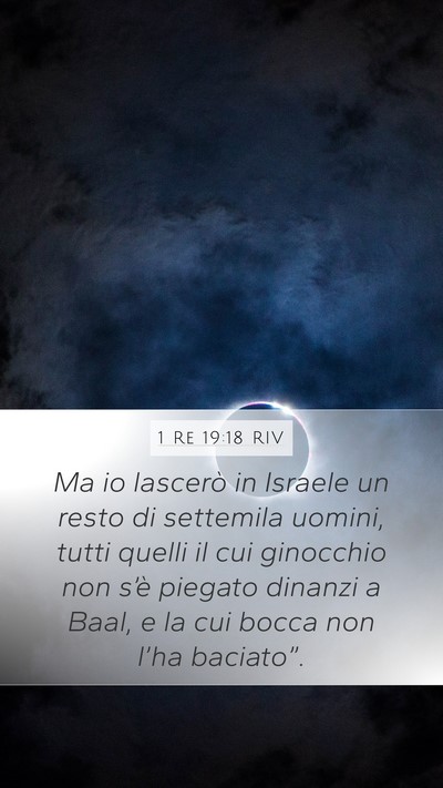 1 Re 19:18 RIV Bible Verse Image