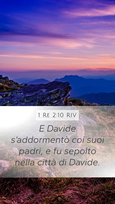 1 Re 2:10 RIV Bible Verse Image