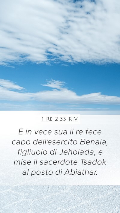 1 Re 2:35 RIV Bible Verse Image