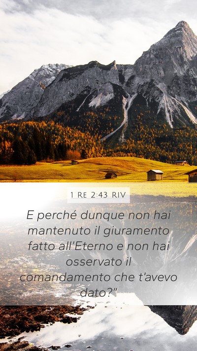 1 Re 2:43 RIV Bible Verse Image