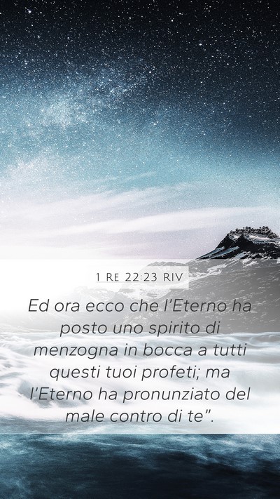 1 Re 22:23 RIV Bible Verse Image