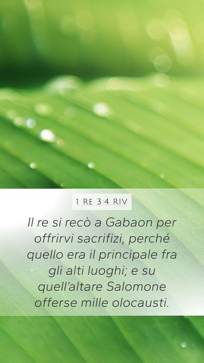 1 Re 3:4 RIV Bible Verse Image