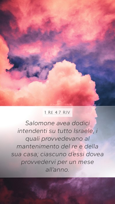 1 Re 4:7 RIV Bible Verse Image